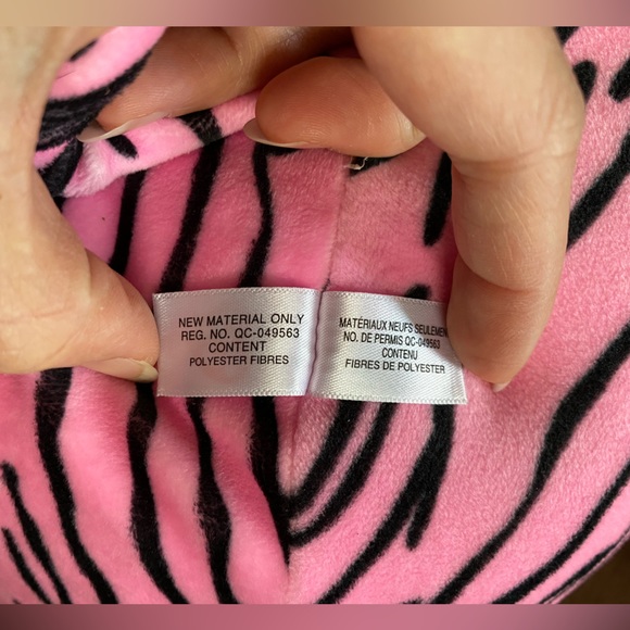 2020 TY Squish a Boos 12" ZOEY the Zebra Cushion Stuffed Animal Plush Toy Pink - Picture 6 of 8